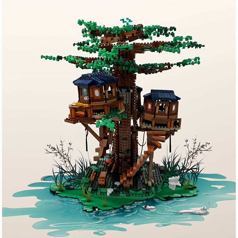 Tree House Building Blocks 1500pcs