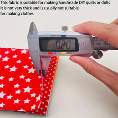 30pcs 3.9in Cotton Fabric Sewing Quilting Patchwork Fabrics in Random Colors
