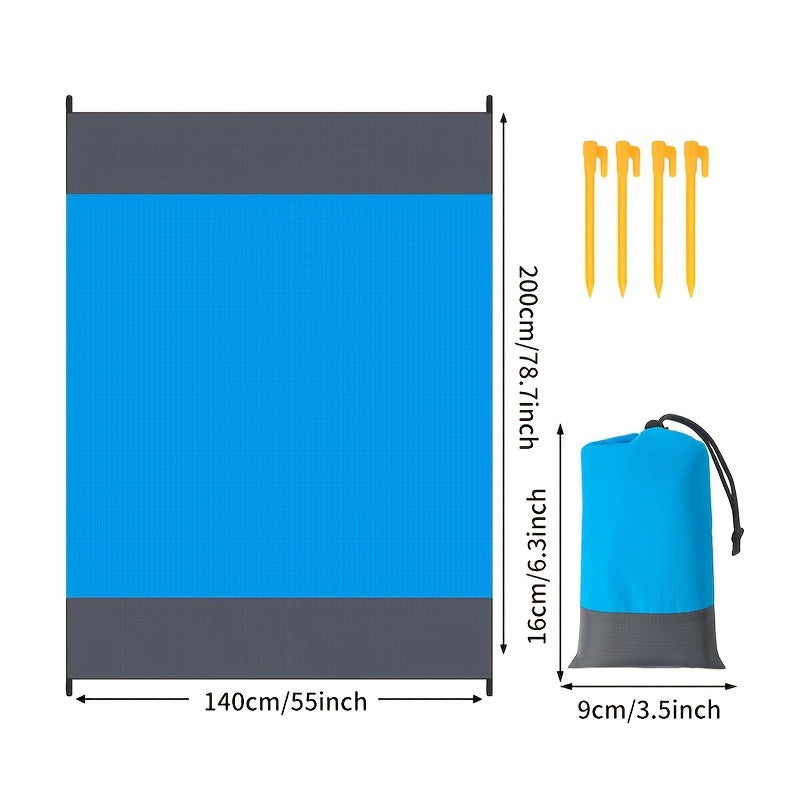 Waterproof Beach Mat Sandproof Quick Drying Compact Folding Pad