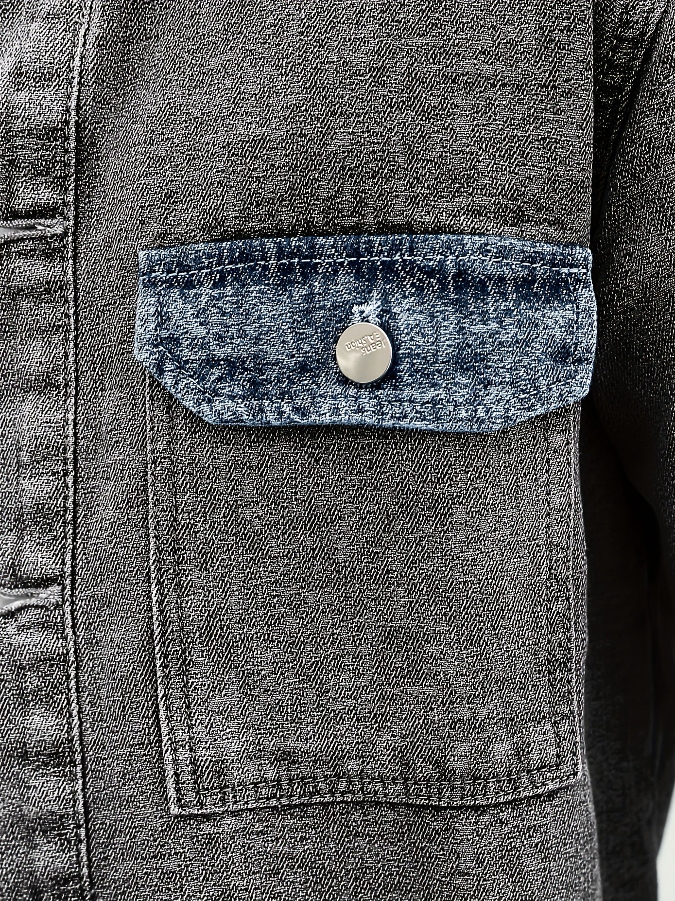 Men's Casual Denim Jacket Button Up Street Style