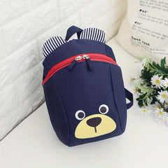 Canvas Bear Backpack for Kids Age 1-3