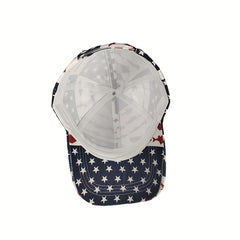 Pentagram Print Baseball Cap Block Unisex Sun Hat Adjustable