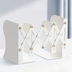 1pc Retractable Book Standing Desktop Book Storage Folding Bookshelf