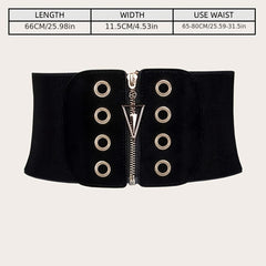Women Corset Wide Elastic Waist Belt Cinch Stretch Waistband