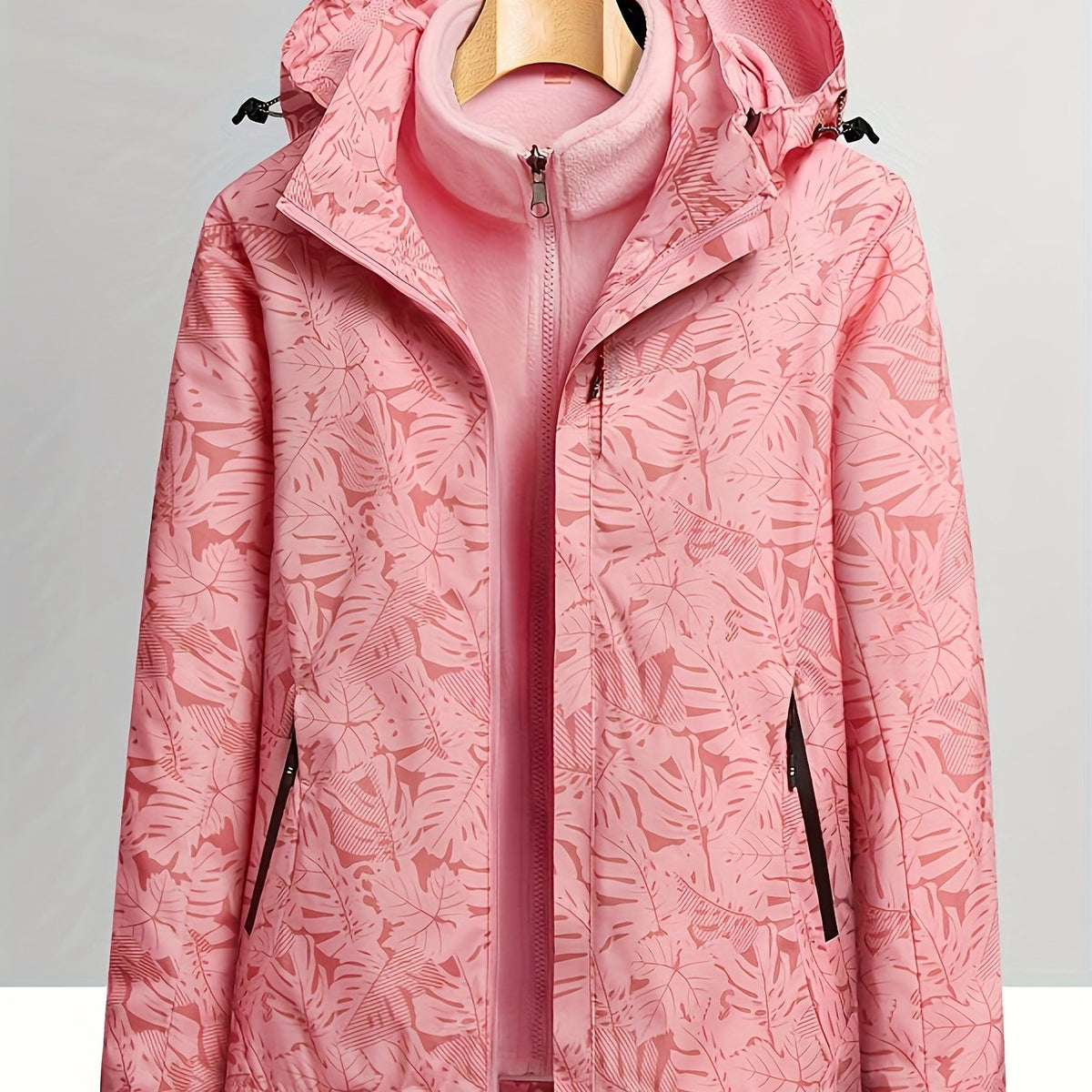 3 in 1 Fleece Liner Warm Punch Jacket Casual Waterproof Windproof Jacket