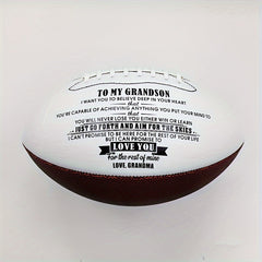 American Football Gift For Grandson Size 9