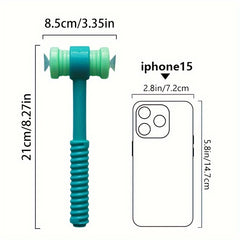 Hoojojo Suction Cup Knock Hammer for Classroom Games
