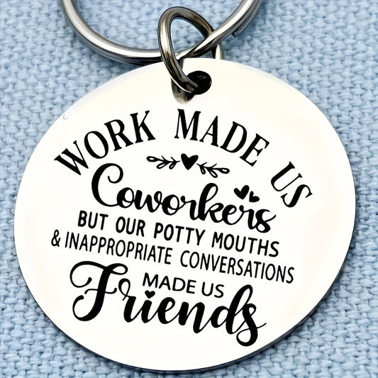 Stainless Steel Keychain Gift For Men Friends Colleague