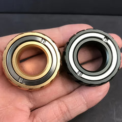 Metal Ring Spinning Top Durable Smooth Surface Indoor Outdoor Toy