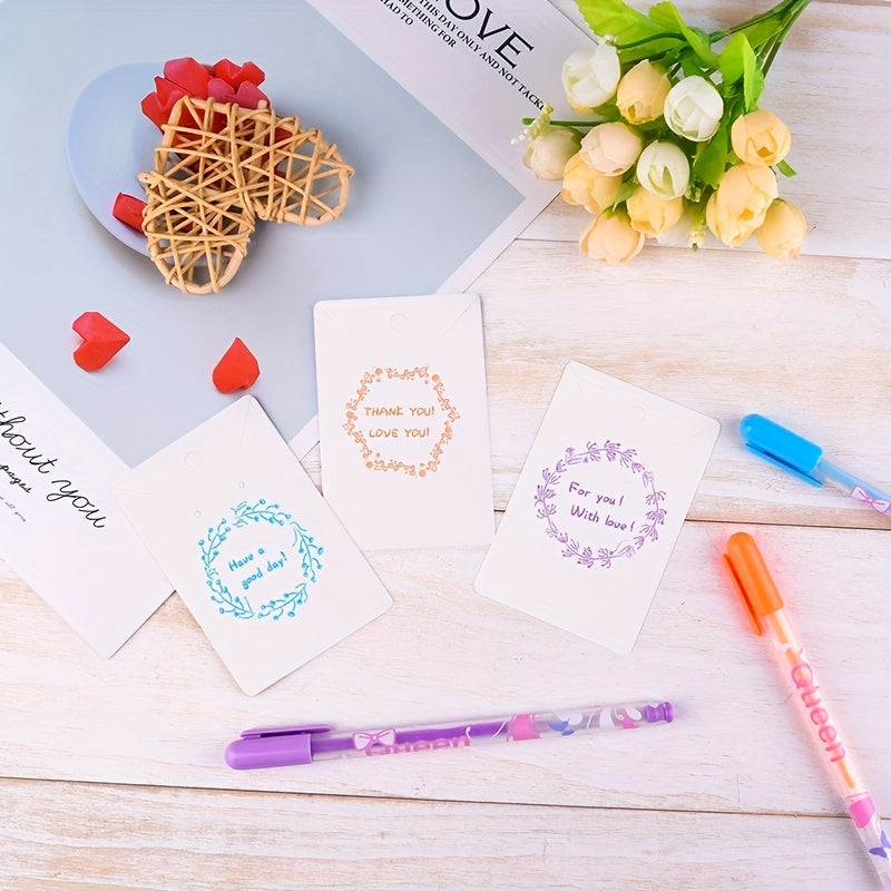 100 Pack Earring Cards 2 X 3 5 Inches