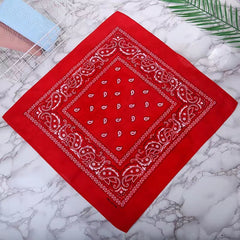 Outdoor Riding Square Scarf Classic Paisley Magic Mask Hip Hop Headband