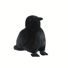 Realistic Crow Stuffed Animal Soft Plush Bird Toy Gift