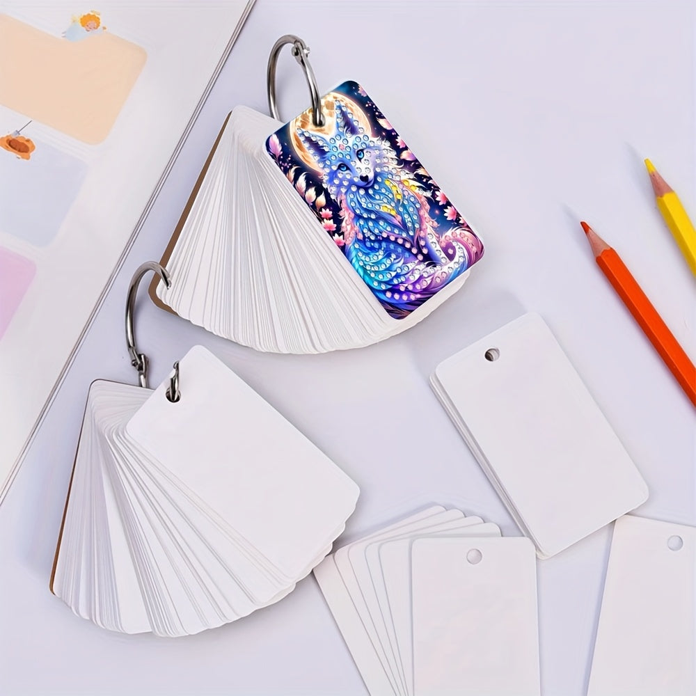 DIY Diamond Drawing Kit Carry Notepad Crossbody Portable Note