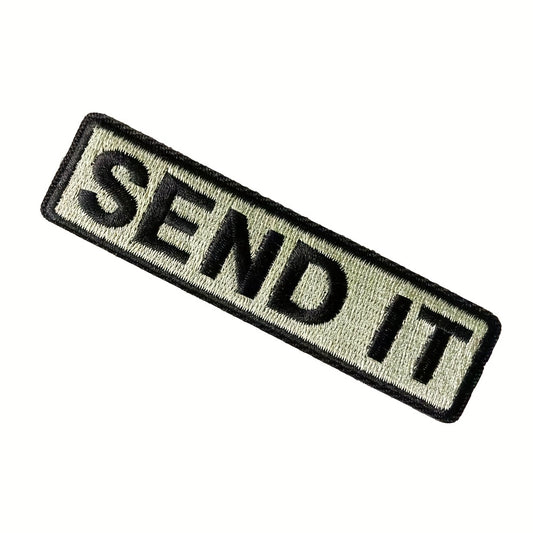 Tactical Morale Patch Olive & Fastener Hook & Loop Emblem