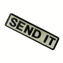 Tactical Morale Patch Olive & Fastener Hook & Loop Emblem