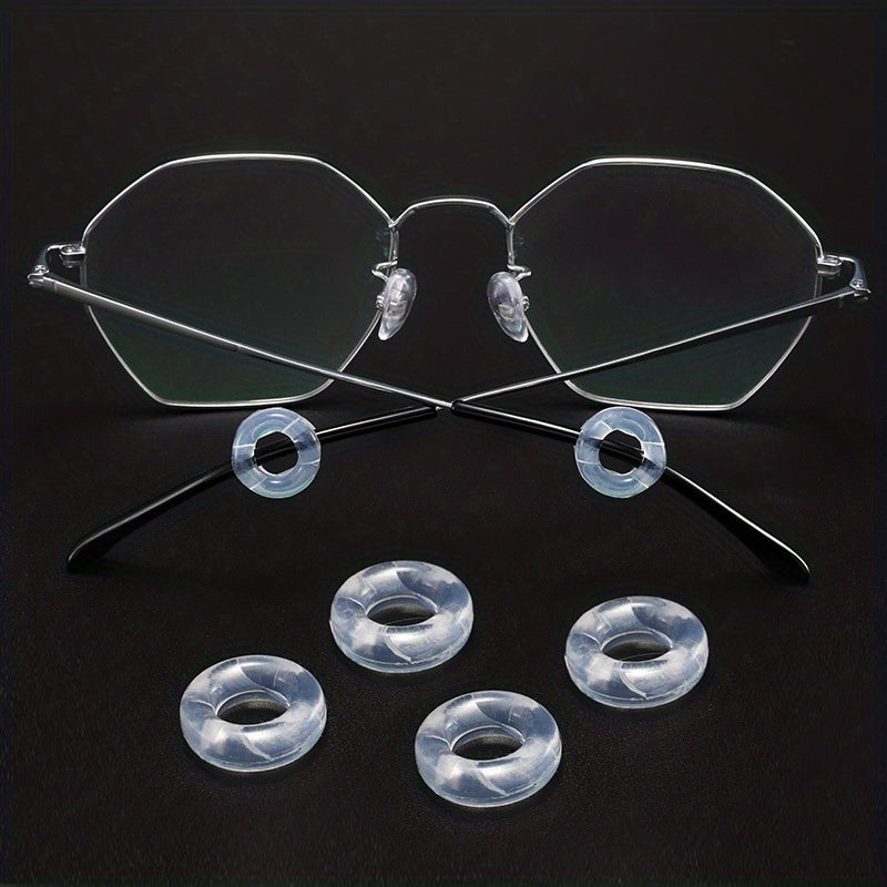 6 Pairs Glasses Ear Grip Sports Eyeglasses Strap Holder Silicone Non-slip