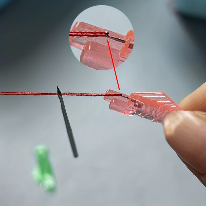 Needle Threader For Sewing Machine Easy Automatic Sewing Needle Fish Type