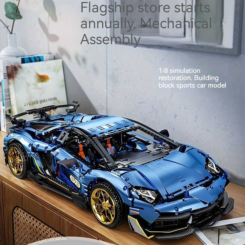 8 Simulation Reduction Sports Car Model
