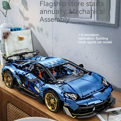 8 Simulation Reduction Sports Car Model