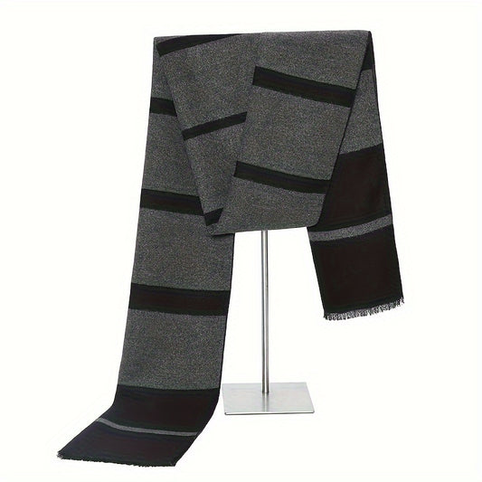 Men's Soft Warm Long Scarf Shawl for Winter