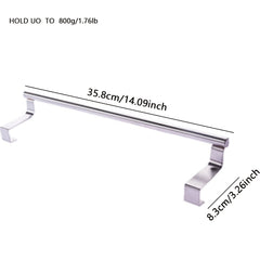 Single Pole Towel Rack Cabinet Door Back Cloth Hanging Rack Bathroom Towel Rack