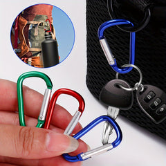 5pcs D Type Aluminum Buckle for Outdoor Camping