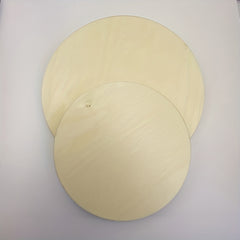 5pcs Unfinished Wooden Circles Round For Crafts 20-32 cm