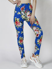 Floral Print High Waist Yoga Leggings