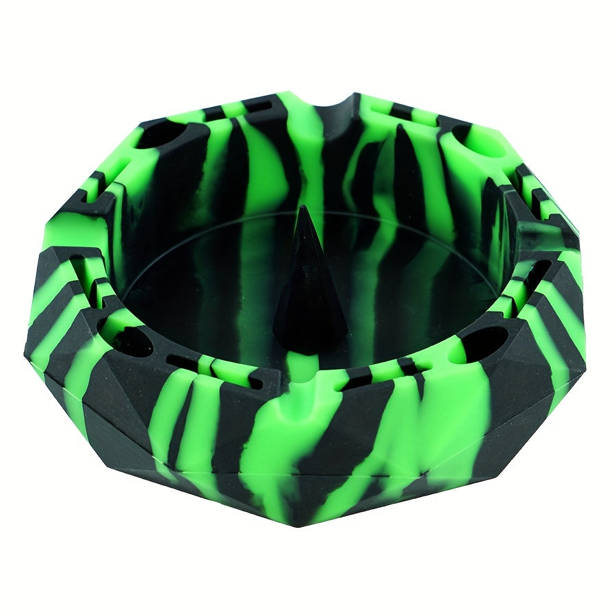 Luminous Ashtray Diamond Shape for Home Hotel Bar Office Fancy Gift