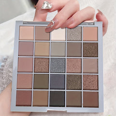 25-Color Eyeshadow Palette Contouring Brightening Powder