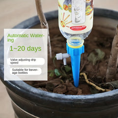 Automatic Drip Irrigation Spikes for Greenhouse Plant Watering