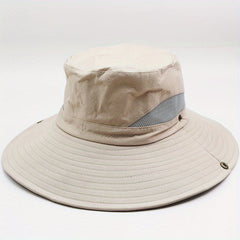 Men's Summer Mountaineering Fishing Sun Protection Bucket Hat