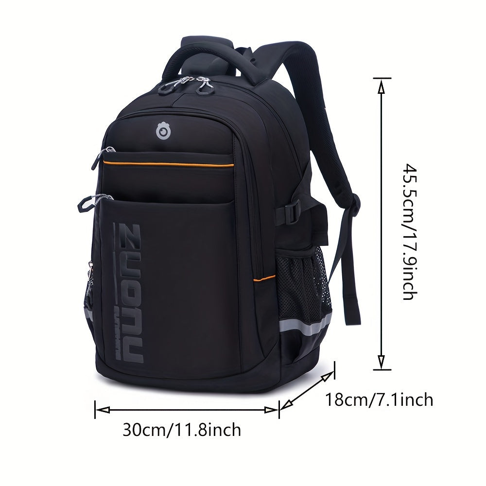 Pocket Large Capacity Backpack Waterproof Breathable Schoolbag