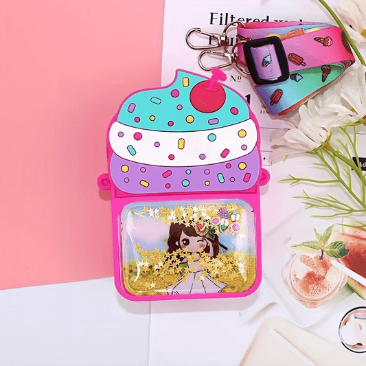 Kids Quicksand Coin Purse & Small Shoulder Bag