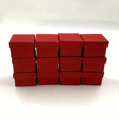 12pcs Ring Packaging Box Jewelry Box Small Business Supplies Wedding Decor