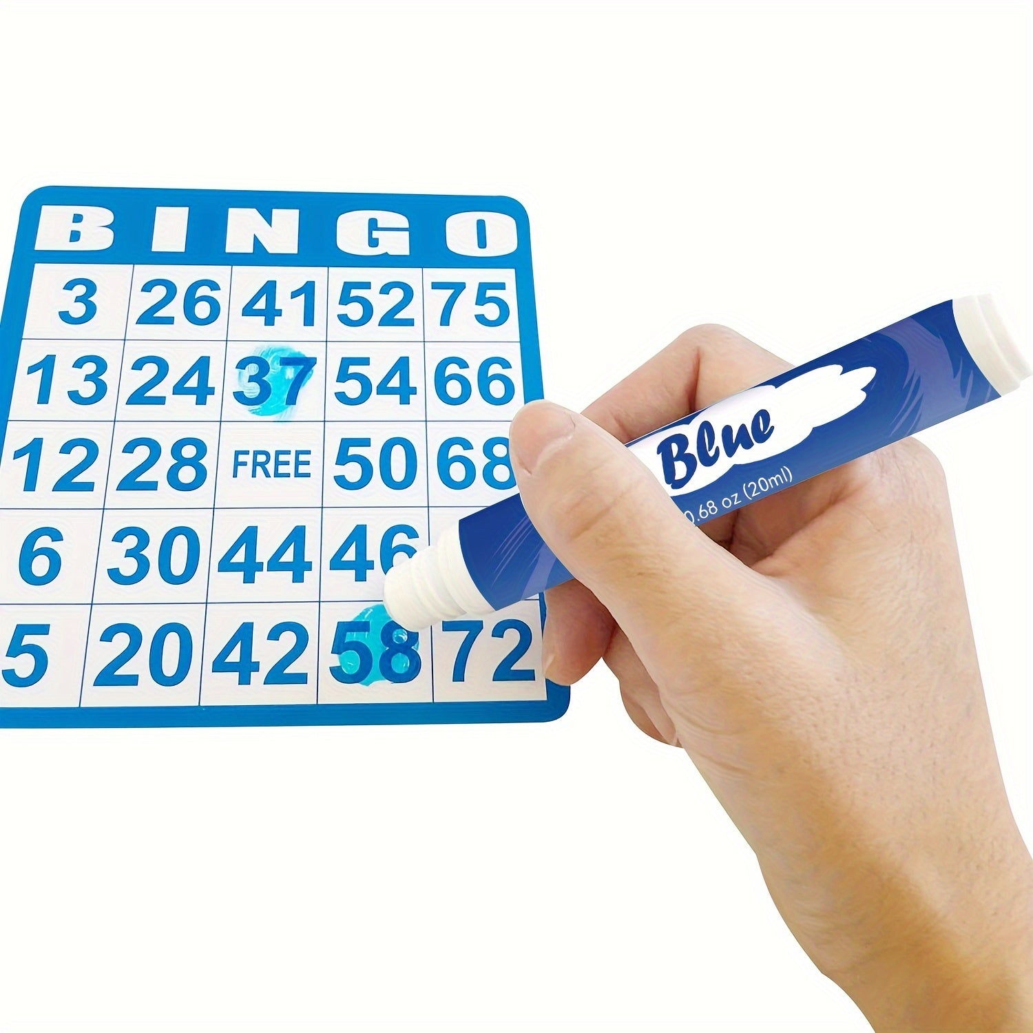 6 Colors Bingo Daubers Washable Dot Markers
