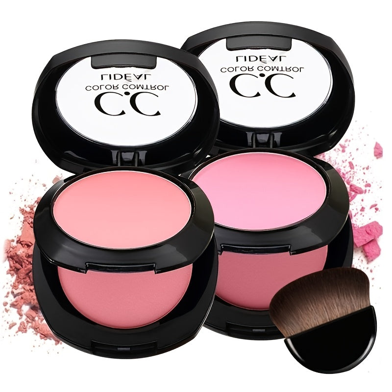 Double Deck Blusher Palette - Brightens Skin, Long Lasting