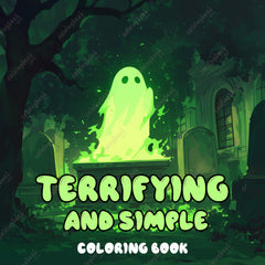 Frightening Coloring Book for Adults