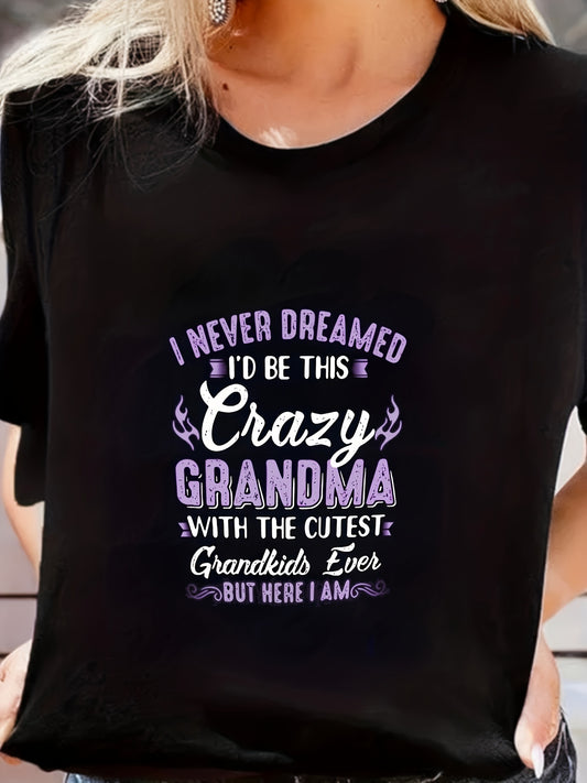 Crazy Grandma Short-Sleeved T-shirt