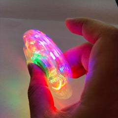 LED Hand Spinner Glow in the Dark Fingertip Gyroscope Toy