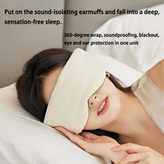 Double Sided Blackout Sleep Eye Mask Soft Comfy Blindfold