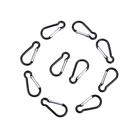 Gourd Shaped Spring Buckle Key Chain Aluminum Alloy Backpack Hanging Buckle