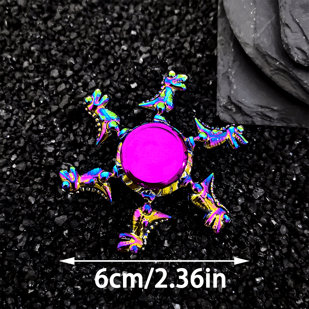 Dinosaur Fidget Spinner Metal Alloy Toy