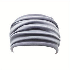 Pleated Hair Ornaments Non slip Elastic Headband Stretchy Yoga Sport
