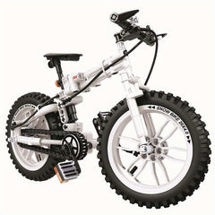 DIY Mountain Bike Building Blocks Set Educational Model Kit