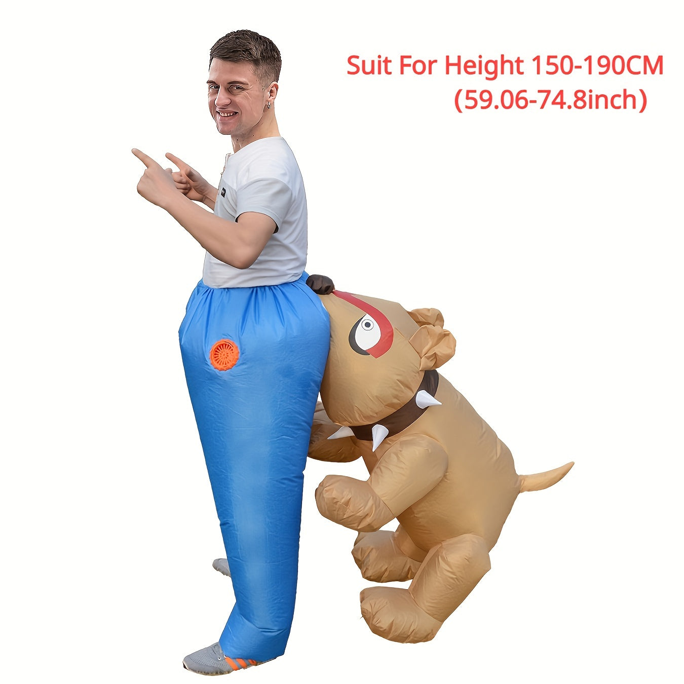 Dog Bite Inflatable Costume for Halloween Party