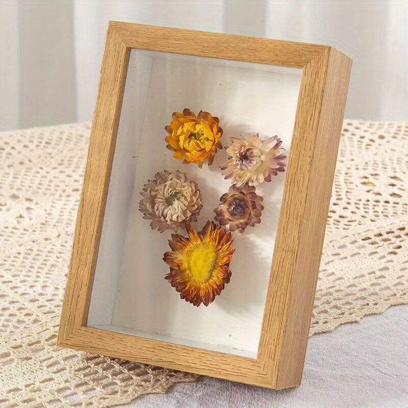 DIY Dried Flower Photo Frame Wall Hanging