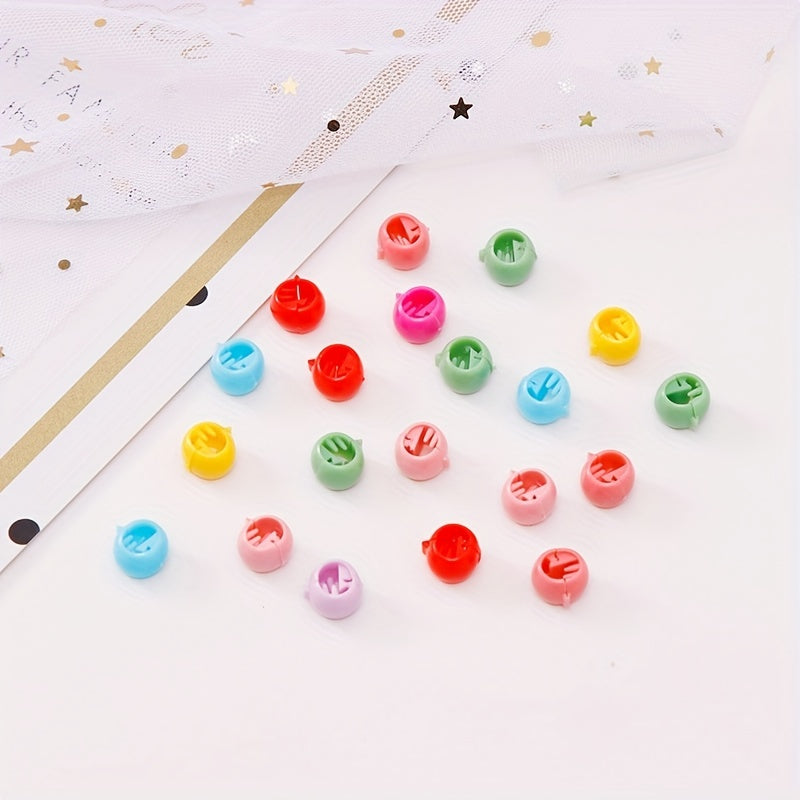 30pcs Mini Candy Hair Claw Clip for Braids Side Hair Bangs
