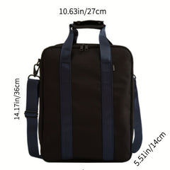 Hangable Nylon Travel Bag Large Capacity Portable Shoulder Crossbody Bag