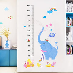 Cartoon Height Measurement Stickers for Kids Room